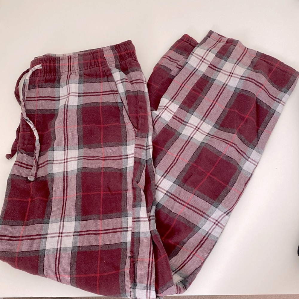 Plaid pyjama pants